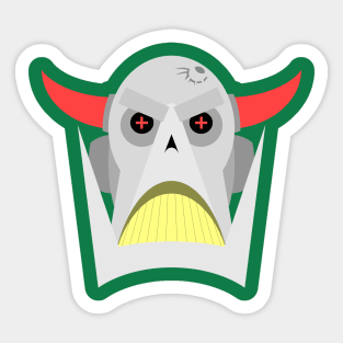 Death's Head Sticker